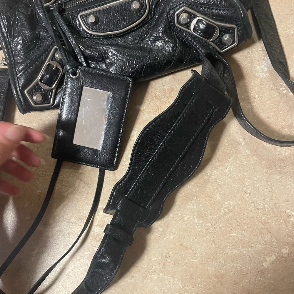 Balenciaga Black Mini Motorcycle City Bag - Picture 4 of 16